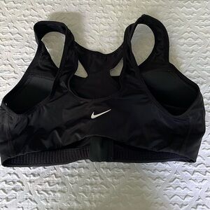 Nike zip sports bra